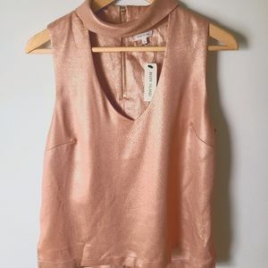 NWT Rose Gold Blouse